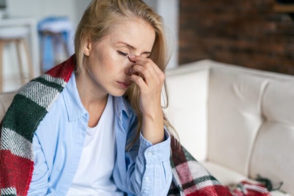 woman recovering from a xanax withdrawal seizure