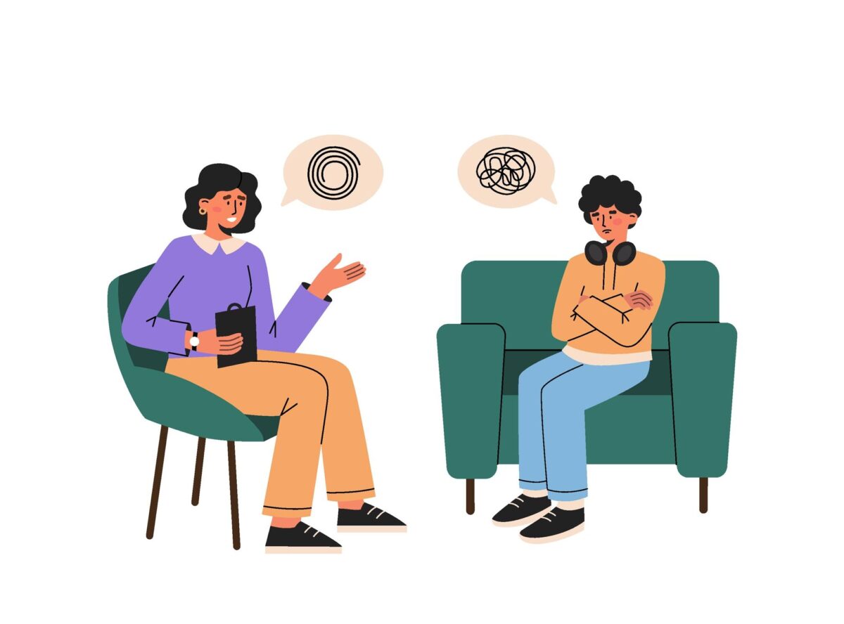 therapy session how to treat anxiety in teens