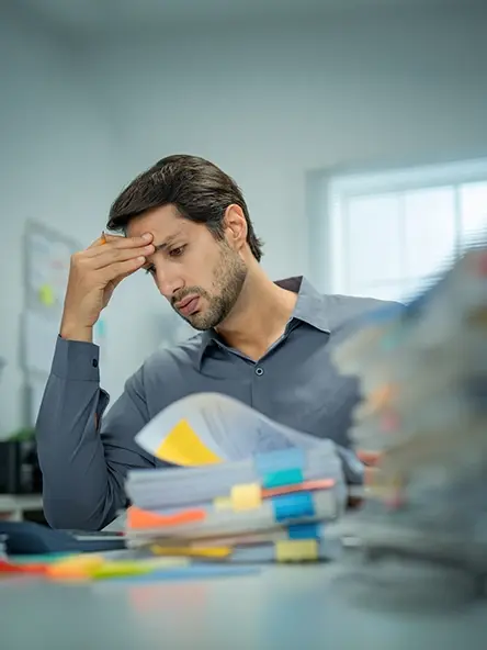 Work related anxiety burnout