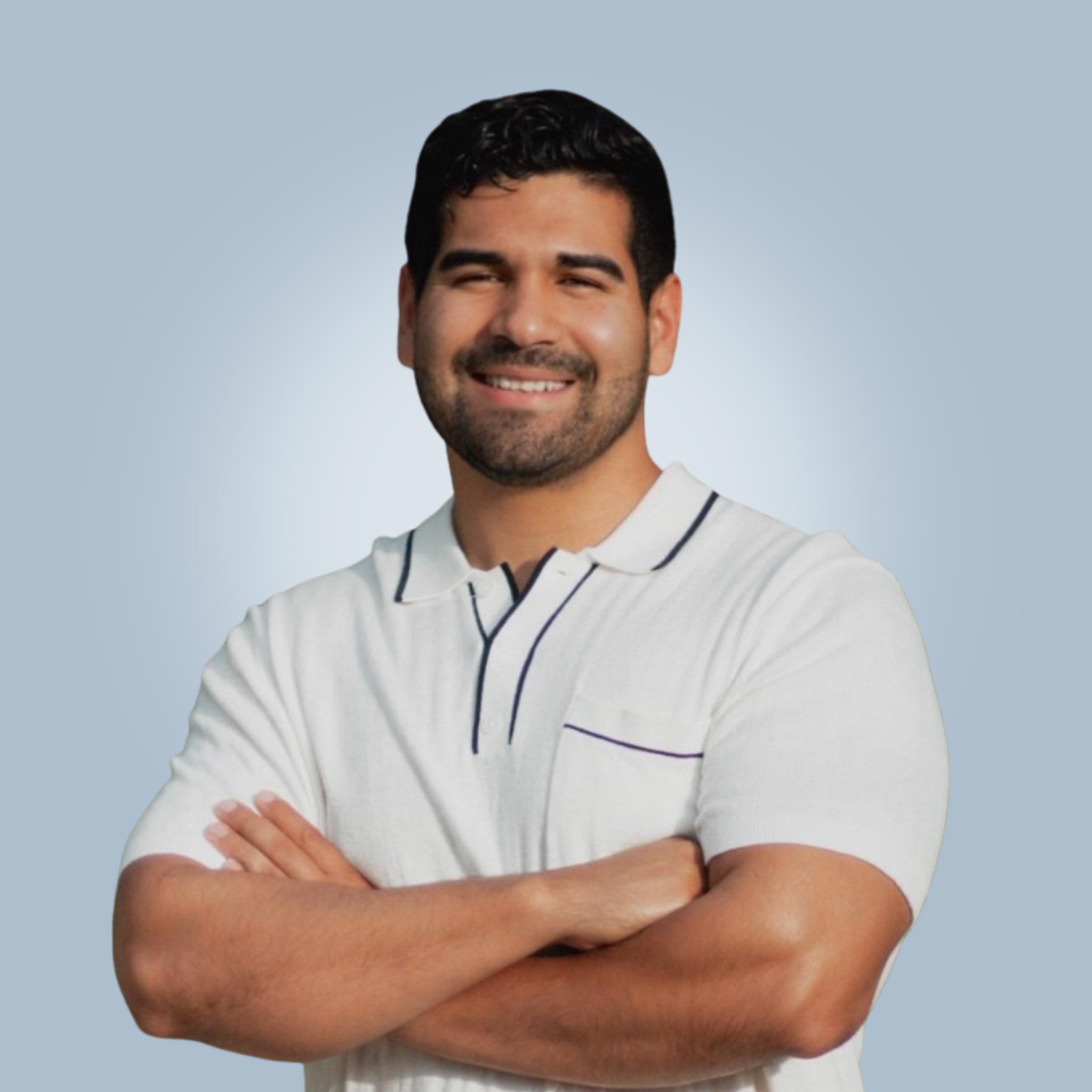 headshot of elijah andrade amft