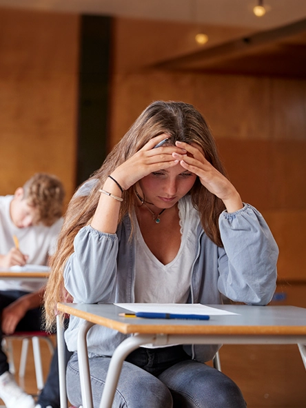teen anxiety academic difficulties